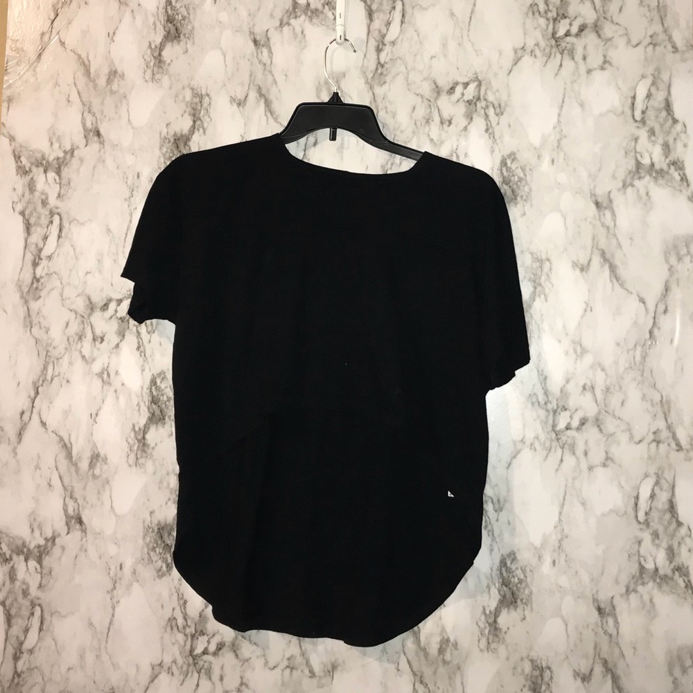 🛍Oak hi low t shirt black size xs 100% cotton
